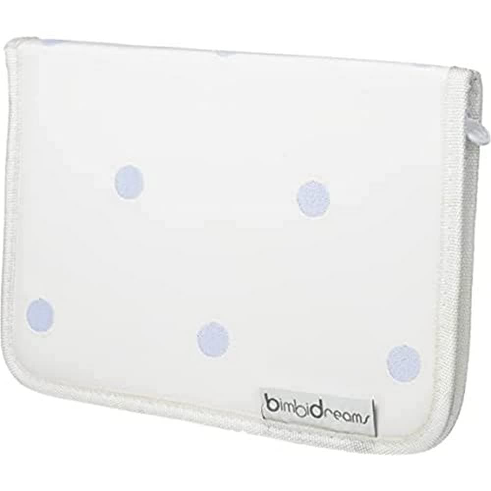 Bimbi Romantic – Padfolio, 26 x 19 cm, White/Grey