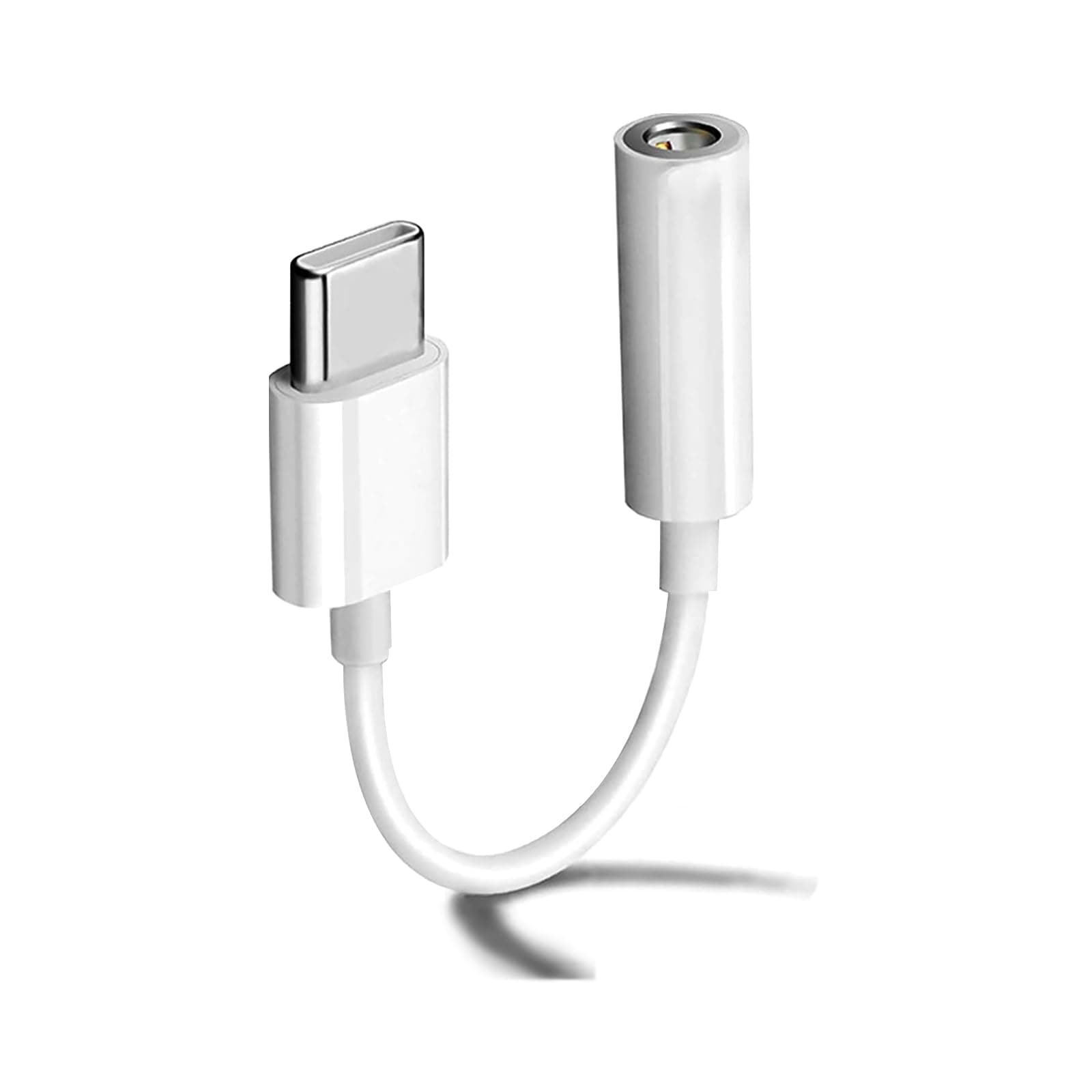 USB C to 3.5mm Jack, Type C to Headphone Adapter Aux Digital Audio Earphone Adaptor For iPhone 16/15,Samsung Galaxy Pixel, iPad Pro, HUAWEI, Xiaom, and More Type C Devices