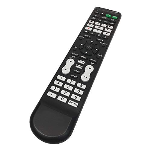 RocketBus Universal Replacement Remote Control for RM-VLZ220T RM-VZ320 RM-VLZ620 7-Device Function LED Plasma 3D Flat Panel Wega Vega 4K HD TV for Sony TV DVD BD DVR Player