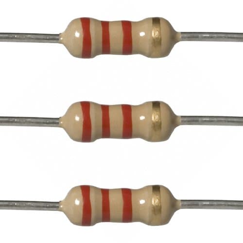 E-Projects 10EP5142K20 2.2k Ohm Resistors, 1/4 W, 5% (Pack of 10)