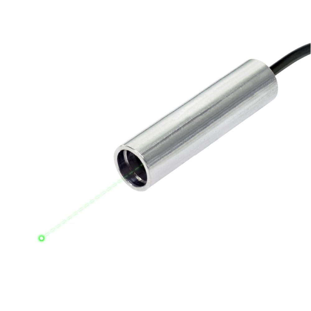 - Green Circular Dot Laser Module, 520nm Class I, 3~6VDC, <1 meter working distance, VLM-520-60 LPO– Industrial Alignment Laser for Medical, Laboratory, Machine Vision – Made in Taiwan