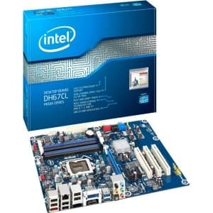 Intel Media DH67CL Desktop Motherboard - Intel - Socket H2 LGA-1155. DH67CL BOARD ATX DDR3 1333MHZ HDMI+DVI-I GBE ISP-MB. ATX - 1 x Processor Support - 32 GB DDR3 SDRAM Maximum RAM - Serial ATA/600, Serial ATA/300 RAID Support Controller - Onboard Video - 1 x PCIe x16 Slot - 2 x USB 3.0 Port - HDMI