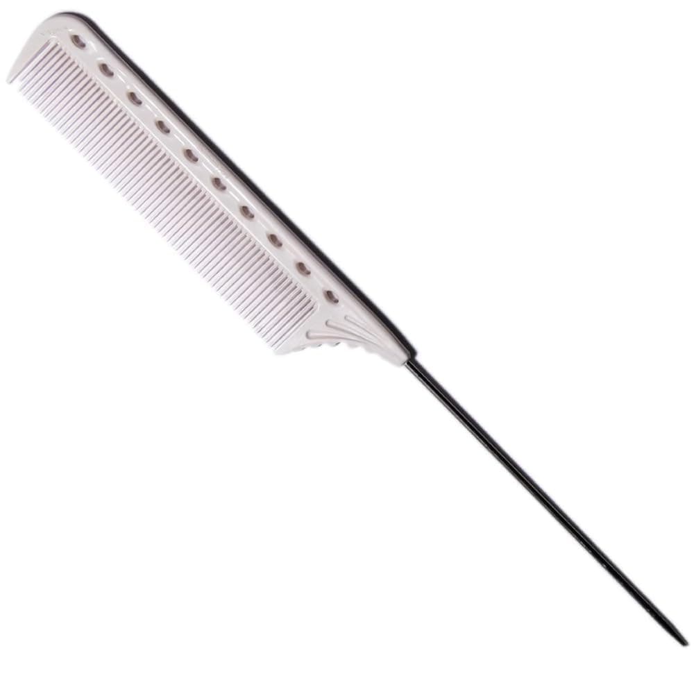 YS Park 102 Super Weaving Winding Tail Comb - White