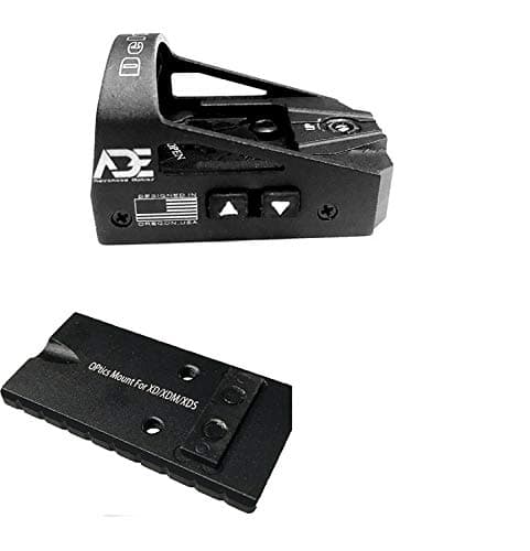 Ade Advanced Optics RD3-012 Delta Red Dot Mini Reflex Sight for Handgun - FDE/TAN Body Color