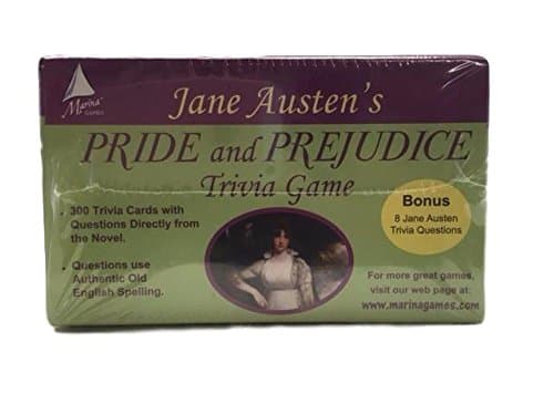 Jane Austen's Pride and Prejudice Trivia Game