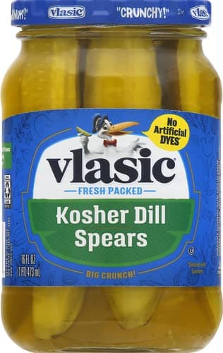 Kosher Dill Spear Pickles 16 oz