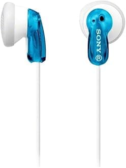 MDR E9 Headphones - Blue (Pack of1), 3.5mm Mini-jack pin