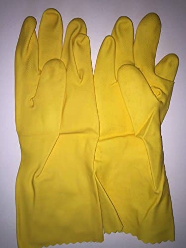 Clean Hand Cotton Flock Lined Latex Gloves