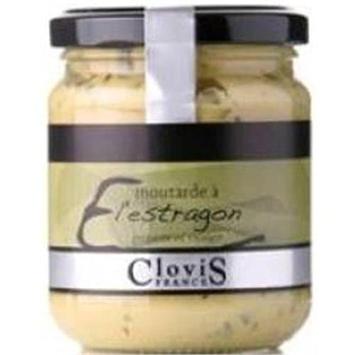 Clovis Moutarde Estragon 200g (Clovis Tarragon Mustard 200g)