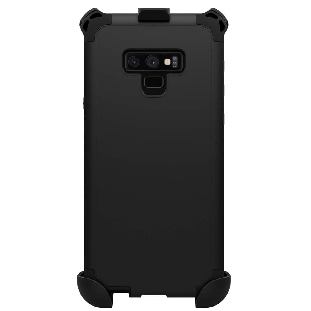 Dilex Case and Holster Combo for Samsung Galaxy Note 9 (Black/Black)