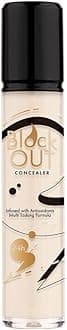 Character Block Out Concealer - 24H Waterproof Full Coverage | Matte Finish, Lightweight & Blendable Formula | Covers Dark Circles, Spots, Blemishes | For All Skin Types