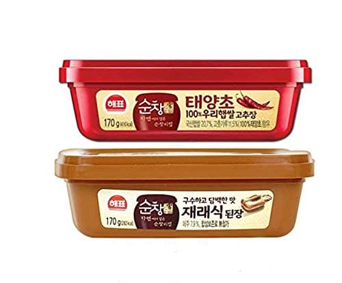 5.9Oz Variety 2 Packs (Gochujang,Soybean Paste)