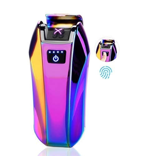 Pasajero Lighter, arc flammenlose usb windproof cigarette lighter (Rainbow)