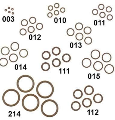 DGXViton O-Ring Kit - 50 Pieces