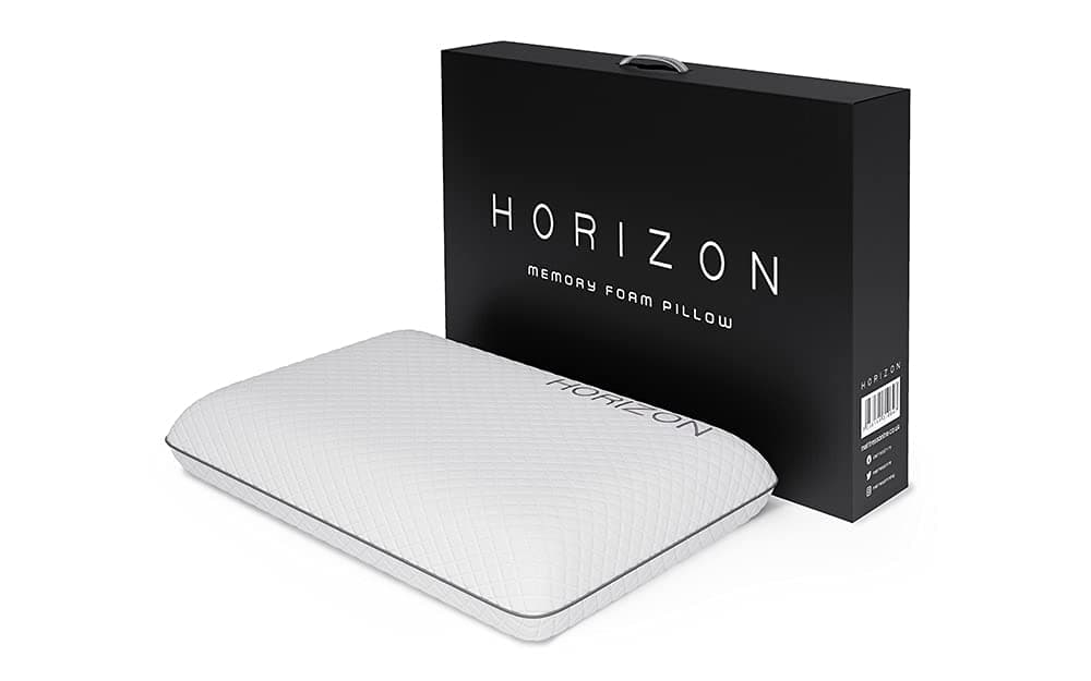 MattressOnline Horizon Pillow | Memory Foam | 12cm deep | Neck support | Medium to Firm