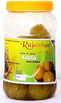 Rajasthani Swaad Handmade Amla Murabba Gooseberry Sweet Awla | 1600Gm, Fresh
