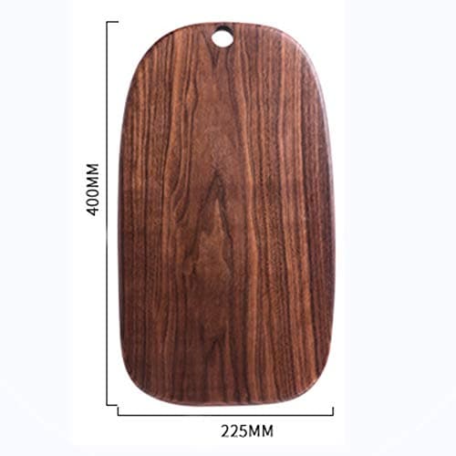 NTMD Chopping board cutting boards kitchen meat Chopping board,Black Walnut Whole Wood Kitchen Cutting Board Solid Wood Rootstock Lacquerless Fruit Chopping board Kitchen cut kitchen stuff