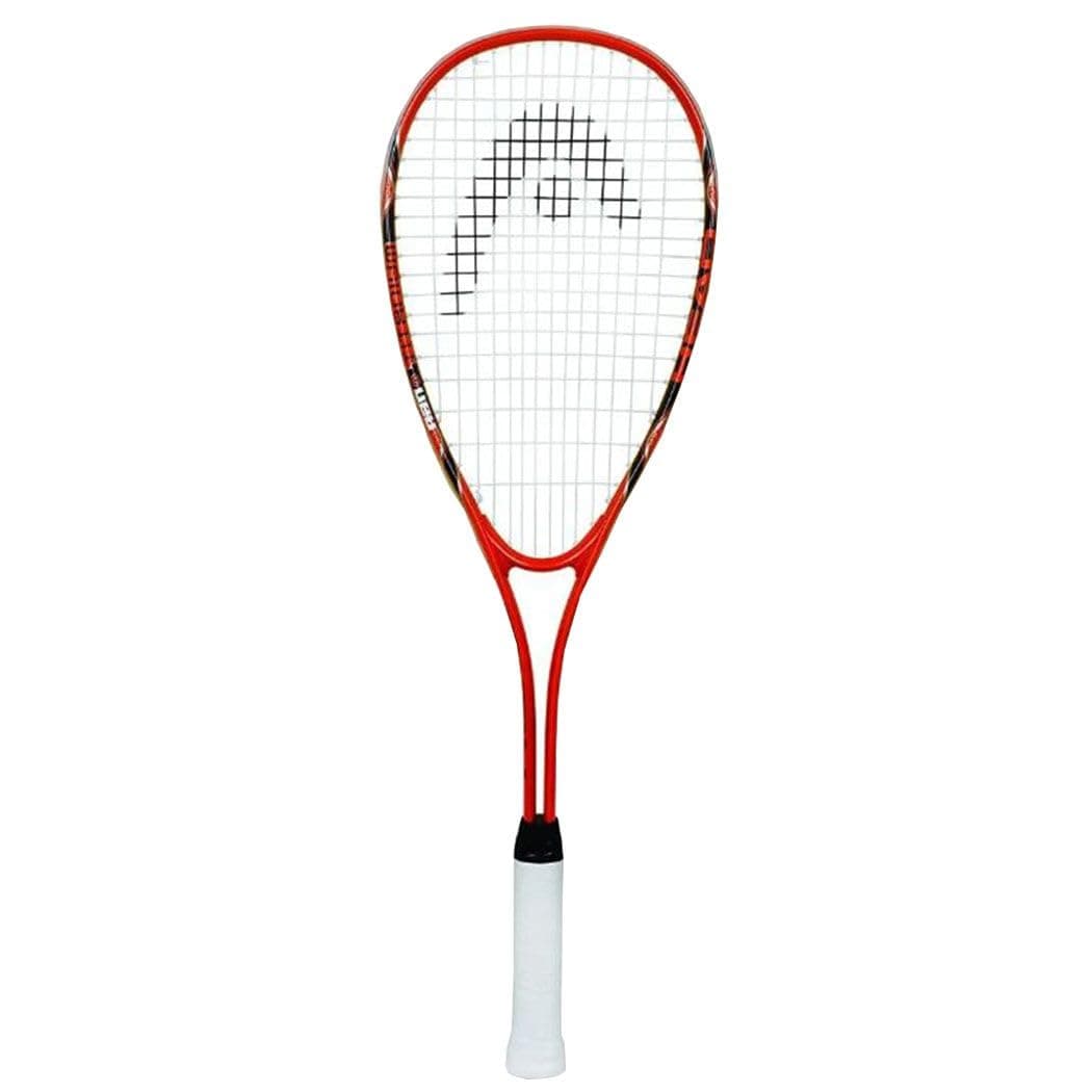 Graphite-Titanium-Lined Nano Ti Tornado Squash Racquet (Orange, Black)