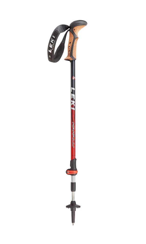 Leki Corklite Aergon Speedlock AS Trekking Pole, Red