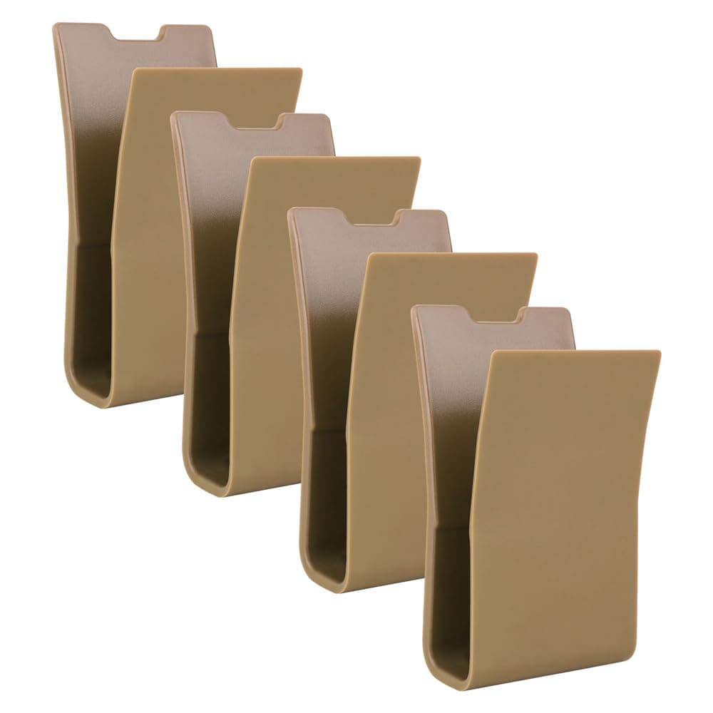 KRYDEX Magazine Pouch Insert Set Open Top 5.56 7.62 Mag Pouch Holder Clips with Removable Hook Panel