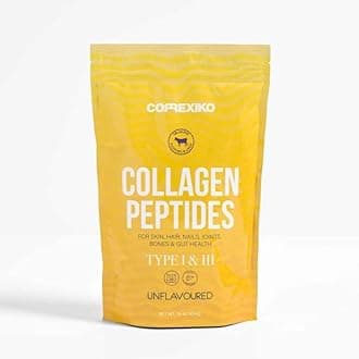 CORREXIKOPremium Collagen Peptides Powder (Large Pack 450g) 45 Servings, Grass-Fed & Pasture Raised Protein – Hydrolyzed Type I and III Collagen