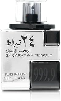 24 Carat White Gold By Lattafa For Men & Women - Eau De Parfum, 100ml