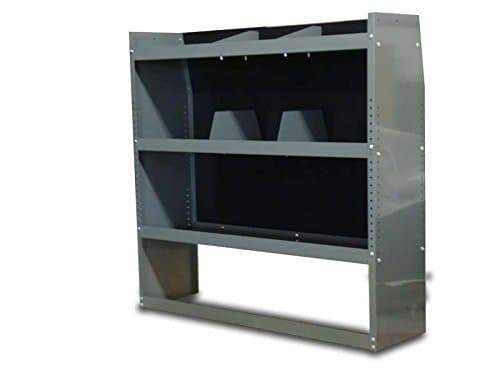 Van Shelving Storage Unit Compatible with Ford Transit Full Size Van Low ROOF 2015-2026 - 45" L x 13" D x 44" H