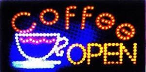 Neon Sign OPEN, advertisement board Electric Display Sign, Two Modes Flashing & Steady light, for business, walls, window, shop, bar, hotel (N52)