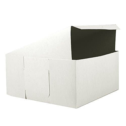 Cake Boxes White 14 x 14 x 6 Inches, 5 Count by GSA