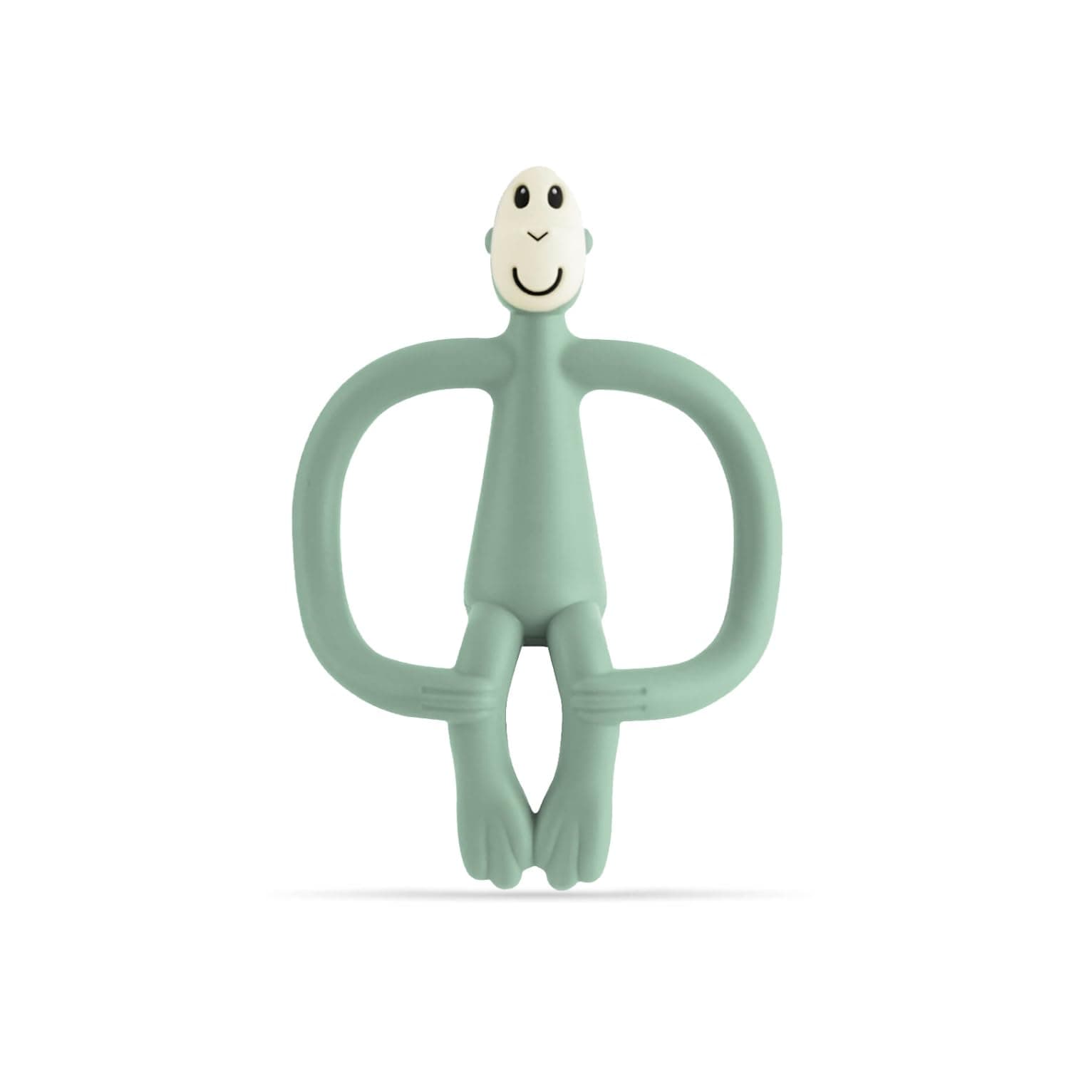 Original Teether & Gel Applicator, Silicone, Easy To Grip, BPA Free, 3 Months Old+, 10.5 cm, Mint Green Monkey