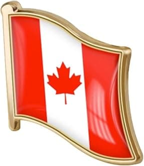 vmcoatdu Country Flag Pin Badge International Travel Brooch Metal Alloy Souvenir Pin for Hat Clothes Backpack