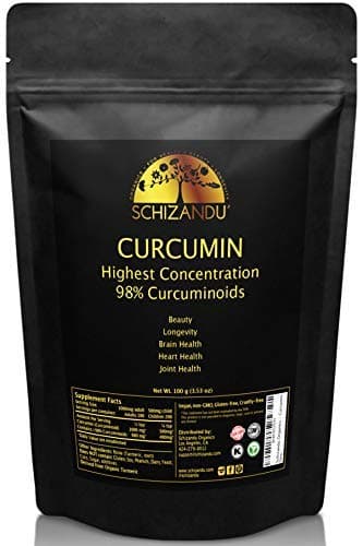 Curcumin Tumeric Extract Organic Antioxidant Tumeric Powder - Vegan, Non GMO, No Additives - Large