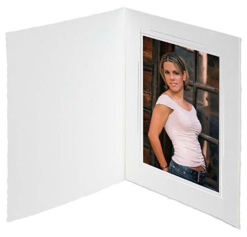 Tap Photo Capitol 8x10 White Folder (10 Pack)