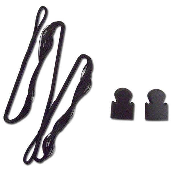 Ace Martial Arts Supply Crossbow String Replacement and Caps (50, 80, 150 180 LB)