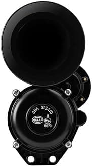 Hella 013410011 12/24V Air 1-Tone BX Horn Kit for Passenger Car (Black).