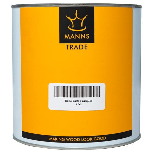 Manns Trade Bar Top Lacquer - Satin - 1L