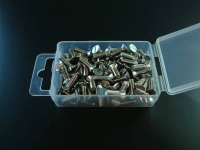 Expo Tools100 X M2 X 25MM CHEESE HEAD SS MACHINE SCREWS