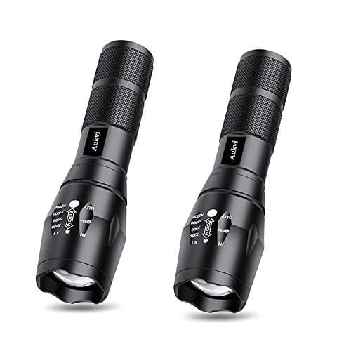 2 Pcs IR illuminator Flashlight, 850nm Focus Adjustable IR Led Flashlight Infrared Light Torch for Night Vision, Coyote Hog Predator Hunting