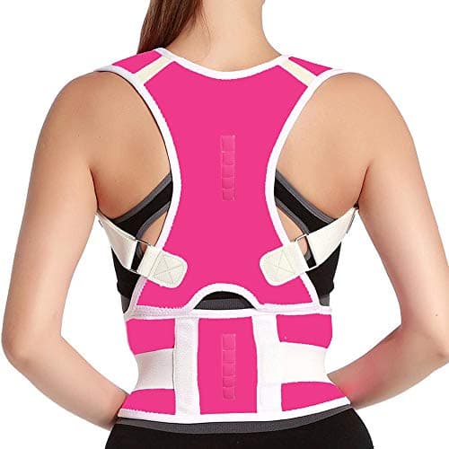 Thoracic Back Brace Posture Corrector- Magnetic Lumbar Back Support Belt-Back Pain Relief, Improve Thoracic Kyphosis, For Lower and Upper Back Pain Men & Women