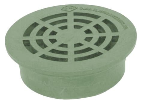 3" Round Drainage Grate - Green