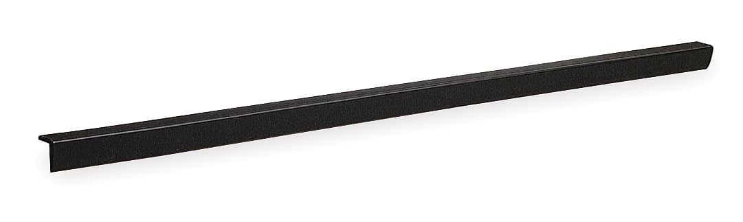 Stair Edging, Black, 36in W, Vinyl