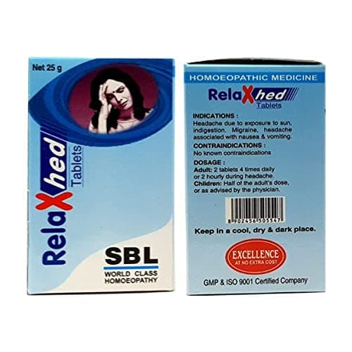 RelaXhed Tablets - 25 GM |Pack Of 3|