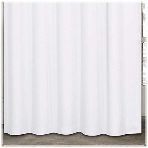 Half Flock With Plain Design Damask Pencil Pleat Curtains - White Black (90" X 90" (230cm X 230cm))
