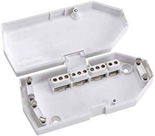 Ashley J501 Low Profile Torpedo Shaped Downlighter Junction Box 16A by Hager Ashley/Klik. Pack of 10