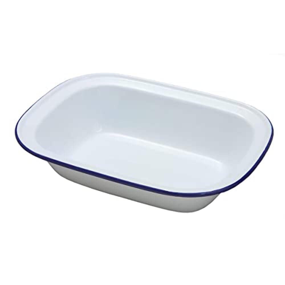 FALCON Oblong Pie Dish WHT 24CM