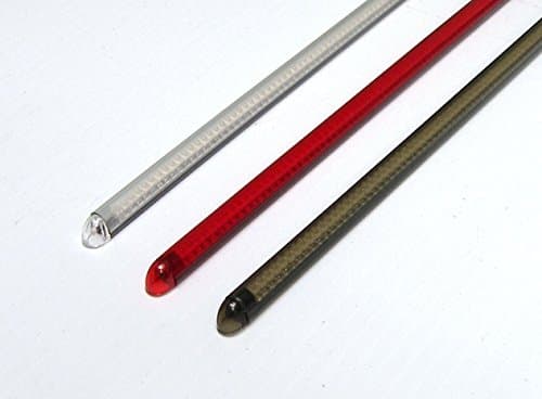 Red Ampd Z-Flex LED strip lights 10x brighter - 6.85 inches (Smoke Tube)