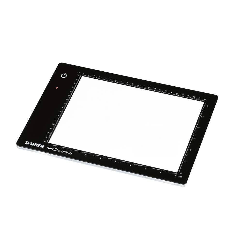 Kaiser Slimlite Plano 5000K 10.5x15.5 Battery/AC Thin Dimmable LED Lightbox (202454)