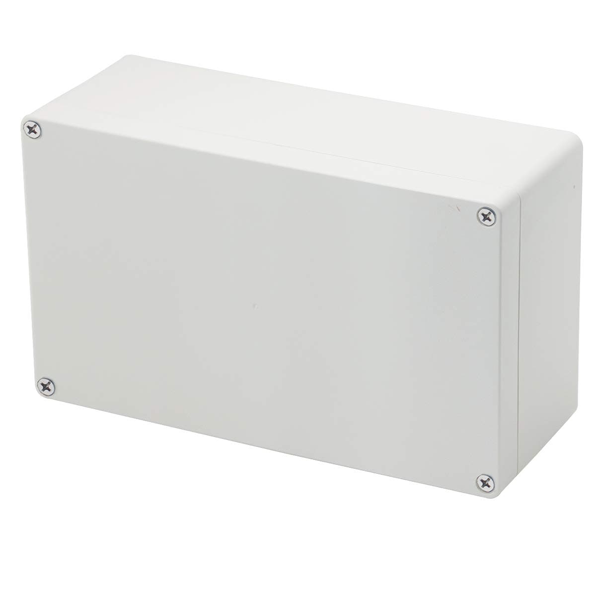 Otdorpatio Project Box IP65 Waterproof Junction Box ABS Plastic Electrical Boxes DIY Electronic Project Case Power Enclosure White 7.87 x4.72 x2.95 inch (200x120x75 mm)(1Pack)