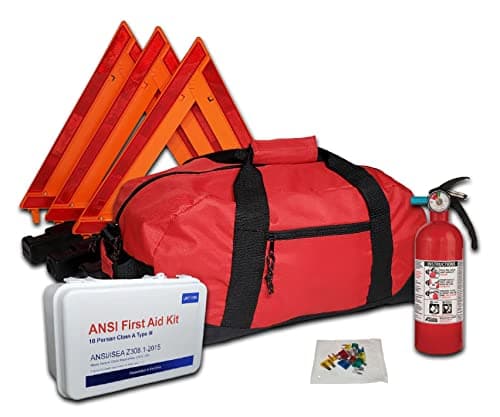 DOT OSHA Compliant Kit with 2lb 5BC Fire Extinguisher