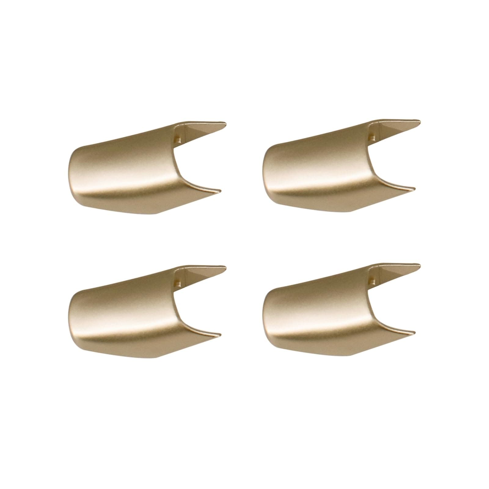 4 Pcs Car Door Pull Strap End Caps Fits for 2003-2011 Lincoln Town Car 4.6L V8 Replaces 3W1Z-5422670-AAC Gold